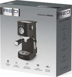 Кофеварка рожковая Red Solution CM1526 1300Вт черный