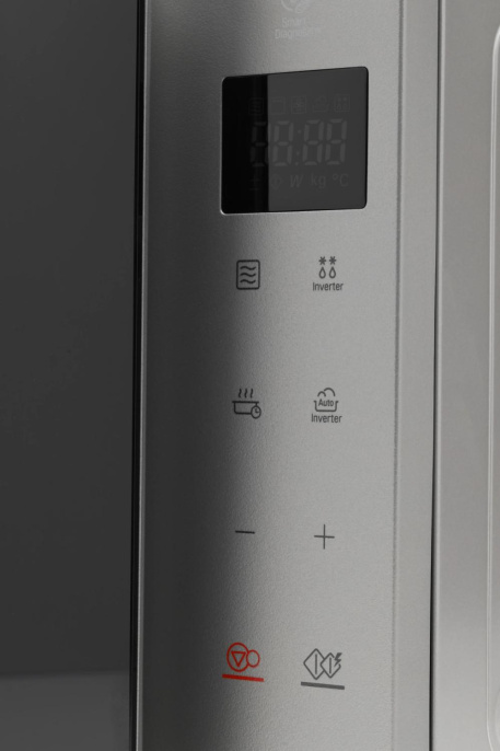 Микроволновая печь LG MW25R35GISL, 1000Вт, 25л, стальной /черный