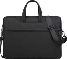 Сумка для ноутбука MIRU MLB-1043 Hiding 15.6" черная, полиэстер, наличие наплечного ремня, подкладка - фланель, крепление для чемодана