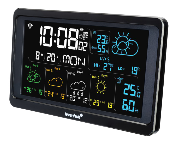 Метеостанция Levenhuk Wezzer PLUS LP80 78898