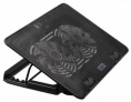 Подставка для ноутбука Buro BU-LCP156-B214H, 15.6", 355х255х30 мм, 2хUSB, вентиляторы 2 х 140 мм, 900г, черный