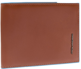 Чехол для кредитных карт Piquadro Blue Square PP2762B2R/M каштановый кожа натуральная
