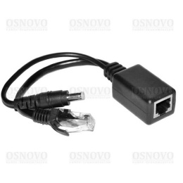 Пассивный PoE-инжектор/PoE-сплиттер OSNOVO PPK-11 Пассивный комплект инжектор + сплиттер для передачи PoE по кабелю Cat 5e. Предназначен для питания оконечных сетевых устройств. Напряжение PoE - до 57V конт. 4,5 + ; 7,8 - . Fast Et