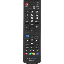 Универсальный пульт для телевизора clickpdu LG HOD1387