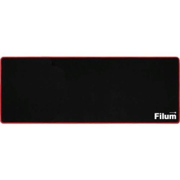 Filum FL-MP-XL-GAME Коврик игровой для мыши, серия- Bulldozer, черный, оверлок, размер “XL”- 900*450*3 мм, ткань+резина.