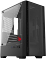 Корпус mATX BLOODY CC-123, Mini-Tower, без БП, черный [cc-123-bk]