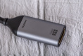 Кабель-адаптер CABLETIME CP10B (CT-C160-PU31-CMHDFn1-S0.2) 0.2 м, USB Type-C - HDMI, 4K/60 Гц, коаксиальный, нейлоновый