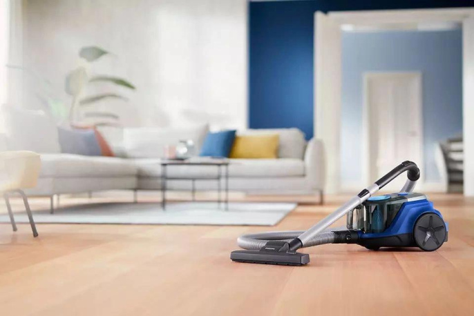 Пылесос Philips 2000 Series XB2022/01, 1800Вт, синий/черный