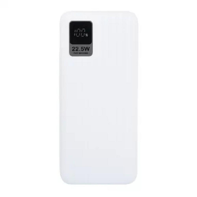 Perfeo Powerbank WATERFALL 20000 mAh/LED дисплей/PD + QC 3.0/Type-C/2 USB/Выход: 5A, max 22.5WWhite PF_E1470