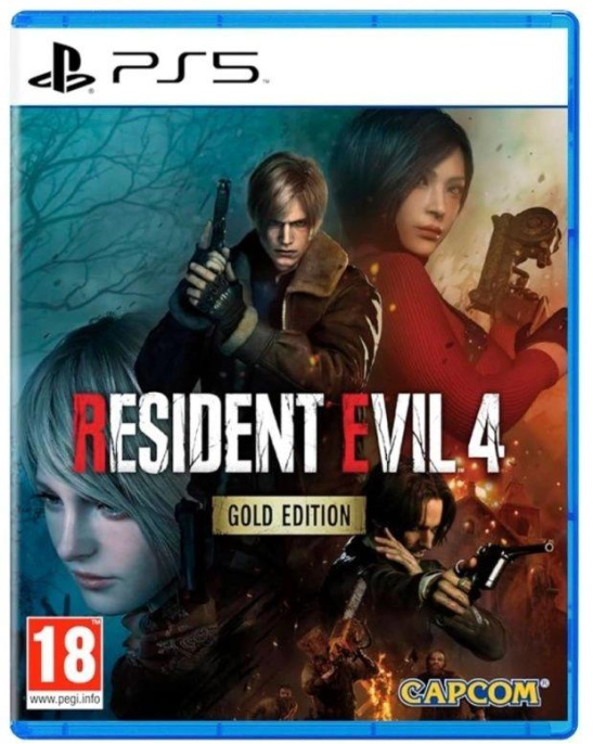 Игра для PS5 PlayStation Resident Evil 4 Remake Gold Edition 18+ (41000016500)