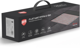Мат нагревательный Royal Thermo Flat Mat RTFM 2-150-1 1м2 2м 150Вт красный