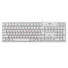 Клавиатура Sven KB-S300 белая 104 кл. SV-016647