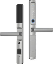 Умный дверной замок roome Smart Tuya Digital Fingerprint Aluminum Door Lock A3 Серебристый (35*85мм, врезной)