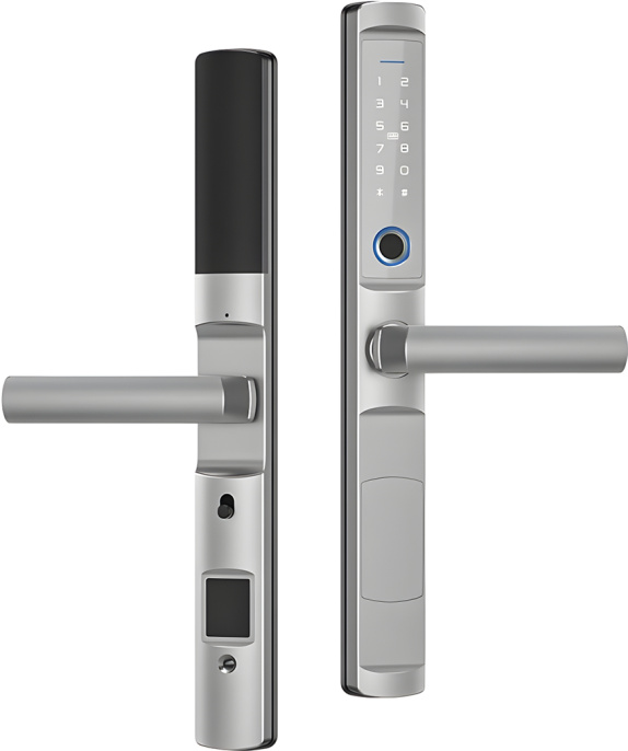 Умный дверной замок roome Smart Tuya Digital Fingerprint Aluminum Door Lock A3 Серебристый (35*85мм, врезной)