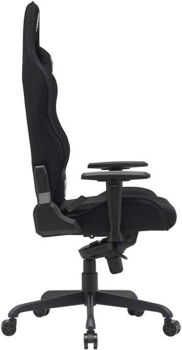 Кресло Cactus CS-CHR-MC04-BBK, ткань, до 150кг, регулируемые 2D подлокотники,  черный