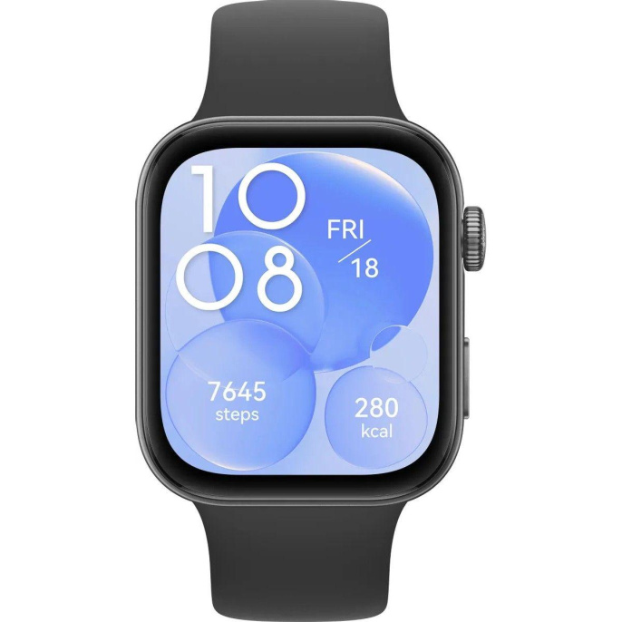 Смарт-часы Huawei Watch Fit 3 Solo-B09S,  1.82",  черный [55020cee]