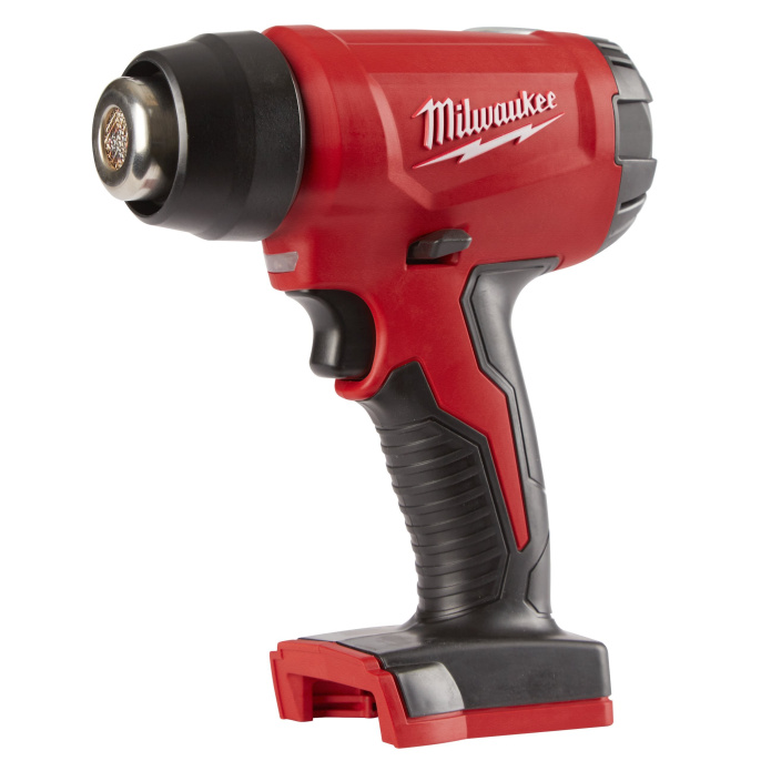 Технический фен Milwaukee M18 BHG-0 4933459771 аккумуляторный, 18 В, уровень температуры: 470 °С, объем воздуха: 170 л/мин, защита от перегрева