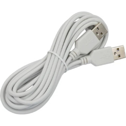 Rexant 18-1146 Кабель шт. USB-A – шт. USB-A, 2,4А, 3м, ПВХ, серый