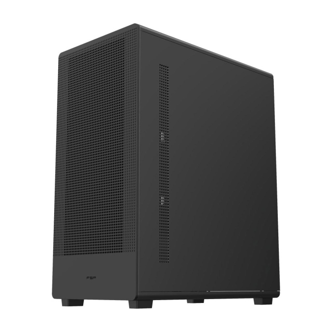 FSP Корпус ATX Minitower M221-BA, USB3.0 x 1/USB2.0 x 2, Black (POC0000359)