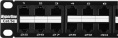 Патч-панель 19" 48 портов RJ-45 UTP 5e Hyperline PPHD-19-48-8P8C-C5e-110D неэкранированная