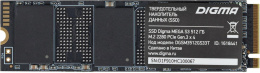 SSD накопитель Digma Mega S3 DGSM3512GS33T 512ГБ, M.2 2280, PCIe 3.0 x4,  NVMe,  M.2,  rtl