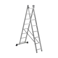 Двухсекционная алюминиевая лестница SevenBerg 2x8 ступеней 920208