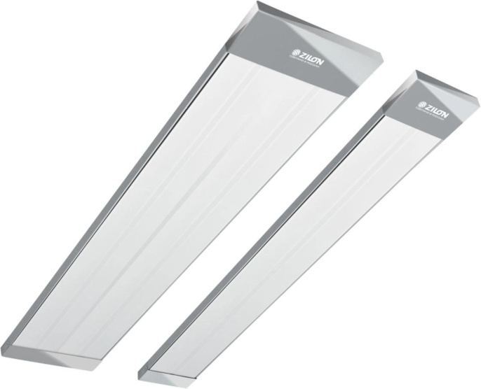 Обогреватель инфракрасный Zilon Гелиос IR-4.0SN4 4000Вт серебристый