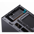 Корпус без блока питания Case JONSBO D32 STD, Mini-Tower, TG, no fan, 1xUSB-A 3.0 + 1xUSB-C 3.1, mATX, mITX Black (D32 STD BLACK)