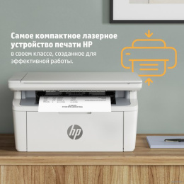 МФУ лазерный HP LaserJet M141a (7MD73A) A4 белый