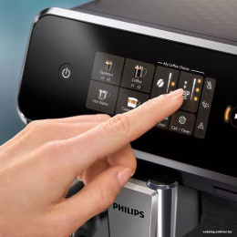 Кофемашина автоматическая Philips EP2331/10, 15Бар, с автоматическим капучинатором, черный