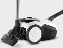 Пылесос Karcher VC 2 1.198-030.0 сухая уборка, объем фильтр-мешка: 2.8 л, радиус уборки: 7.5 м, фильтр Hepa 12, насадки: для пола, щелевая, насадка-щетка для мебели