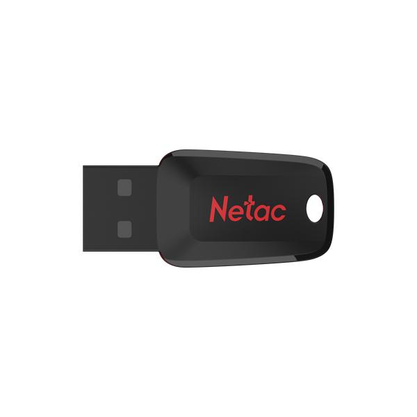 Флешка USB NETAC U197 8ГБ, USB2.0, черный и красный [nt03u197n-008g-20bk]
