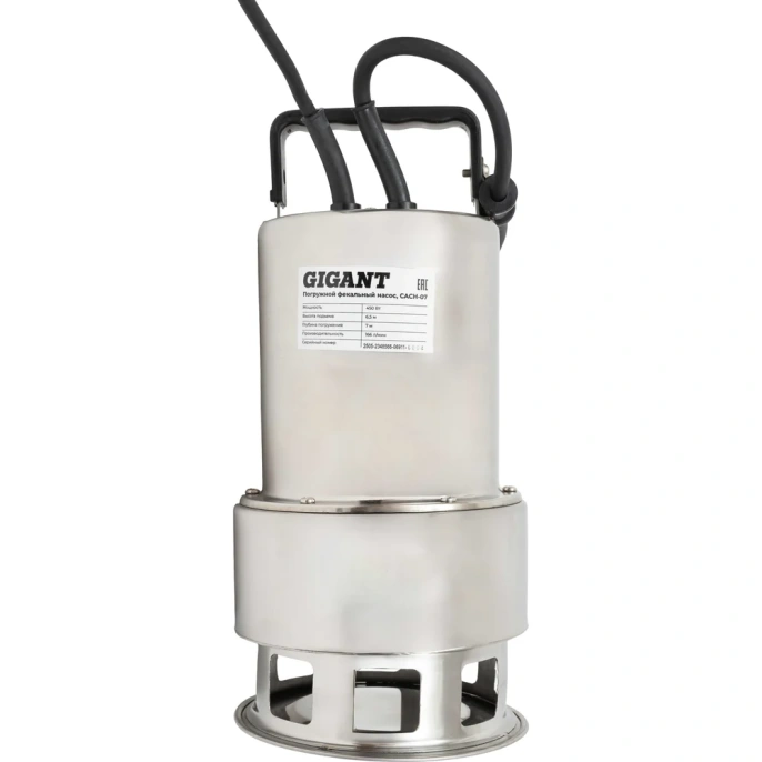 Погружной Фекальный насос Gigant CACH-07
