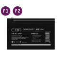 CBR Аккумуляторная VRLA батарея CBT-GP12120-F2 12В 12Ач , клеммы F2