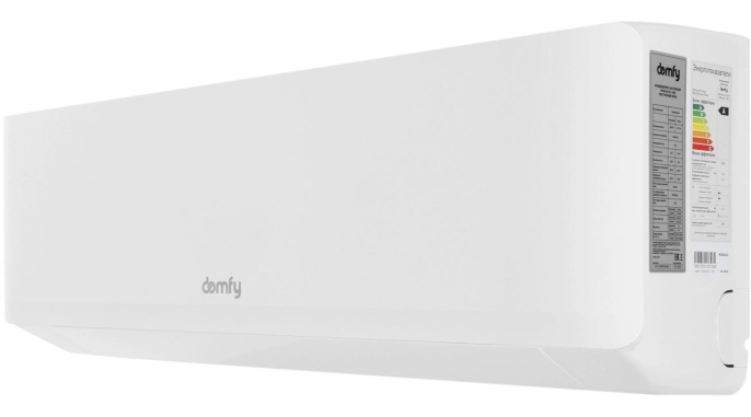 Сплит-система инверторная DOMFY DCW-AC-07-1i настенная, до 18м2, 9500 BTU, комплект из 2-х коробок
