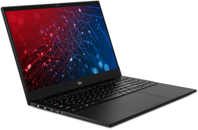 Ноутбук IRU Planio 15ING Celeron N4500 8Gb SSD512Gb Intel UHD Graphics 15.6" IPS FHD (1920x1080) Windows 11 Pro 64 black WiFi BT Cam 6000mAh (2140838)