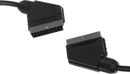 Кабель аудио-видео NingBo SCART (m)  (Г-образный) -  SCART (m)  (Г-образный),  1м, черный