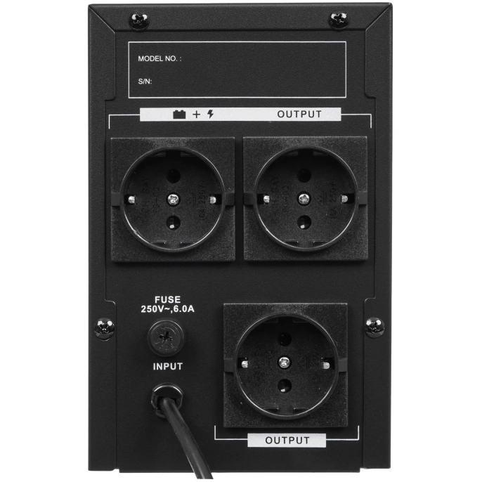 Линейно-интерактивный ИБП MARSRIVA MR-UF1050 Smart мощностью 1050 ВА/630 Вт