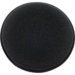 Поролоновый аппликатор Shine systems Wax Pad черный круглый 10 см SS818