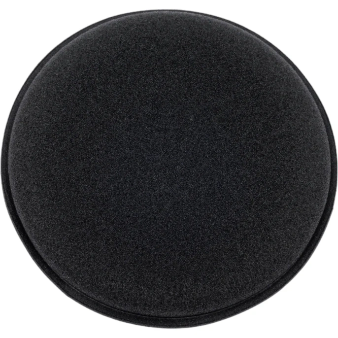 Поролоновый аппликатор Shine systems Wax Pad черный круглый 10 см SS818