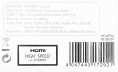 Кабель аудио-видео Thomson High Speed, HDMI m - HDMI m , 3м, GOLD, ф/фильтр, черный [00132107]