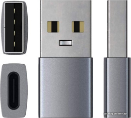 Адаптер Satechi USB Type-A to Type-C. Цвет серый космос. (ST-TAUCM)