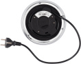 Чайник электрический Rondell 1002-RE-01 1.7л. 2200Вт черный корпус: металл RDE-1002