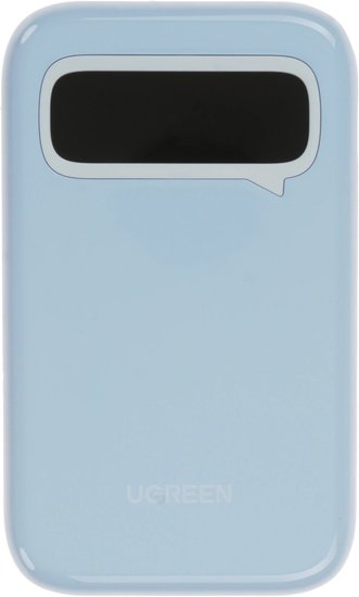 Внешний аккумулятор UGREEN CD384 45423 10000mAh Mini Quick Charging 20W Power Bank. Цвет: синий 45423_