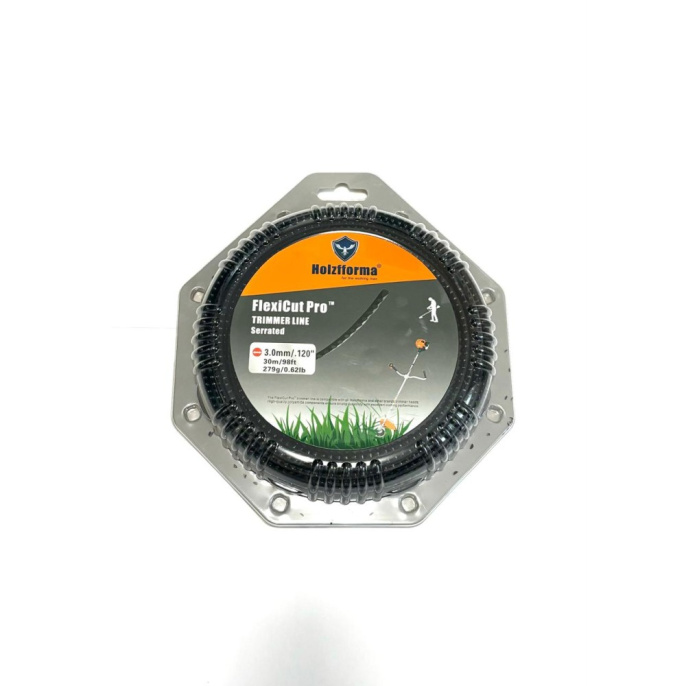 Леска для триммера зазубрины FlexiCut Pro 3.0mm/30m