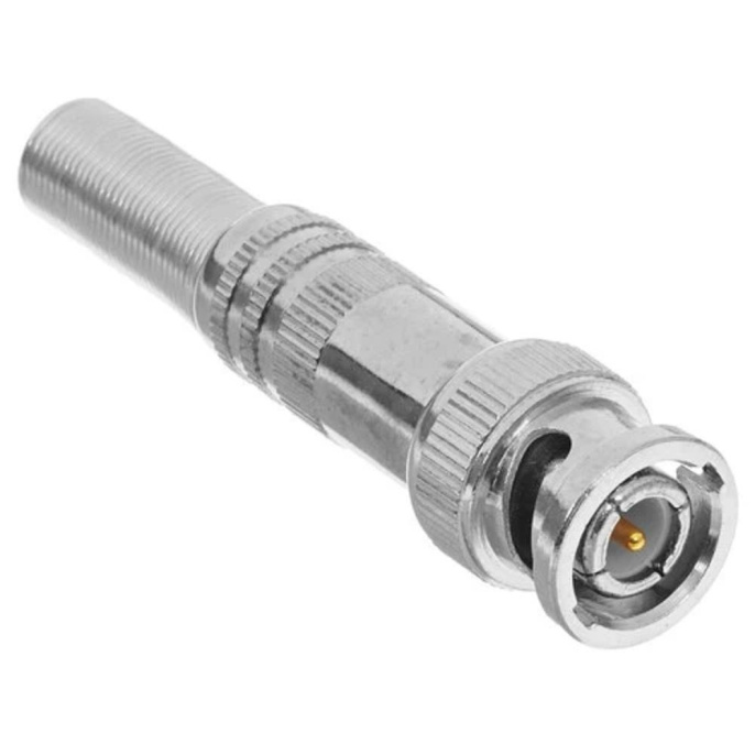 Proconnect 05-3075-4 РАЗЪЁМ штекер BNC под пайку с пружиной металл универсальный