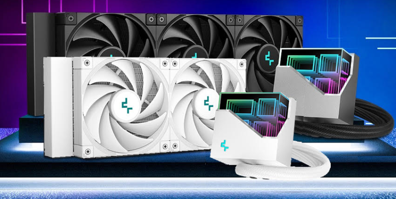 Комплекты водяного охлаждения DEEPCOOL LT720 и LT520 теперь в белом цвете!