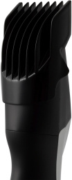 Машинка для стрижки Polaris PHC 1201R черный/серебристый 240Вт насадок в компл:5шт