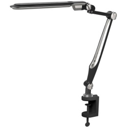Camelion KD-830 C02 черн LED Свет-к наст.,10 Вт,230В, на струбц.,600 лм,сенс.рег.ярк и цвет.темп. (14015)