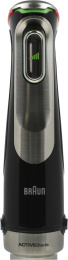 Блендер погружной Braun MQ9135XI 1200Вт черный/серебристый 0X22111366